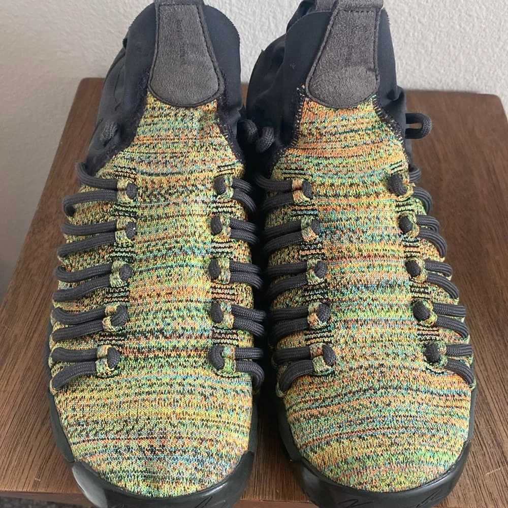 Nike Zoom KD9 Elite Limited Edition Multicolor Basketball Shoes, Men’s 8
